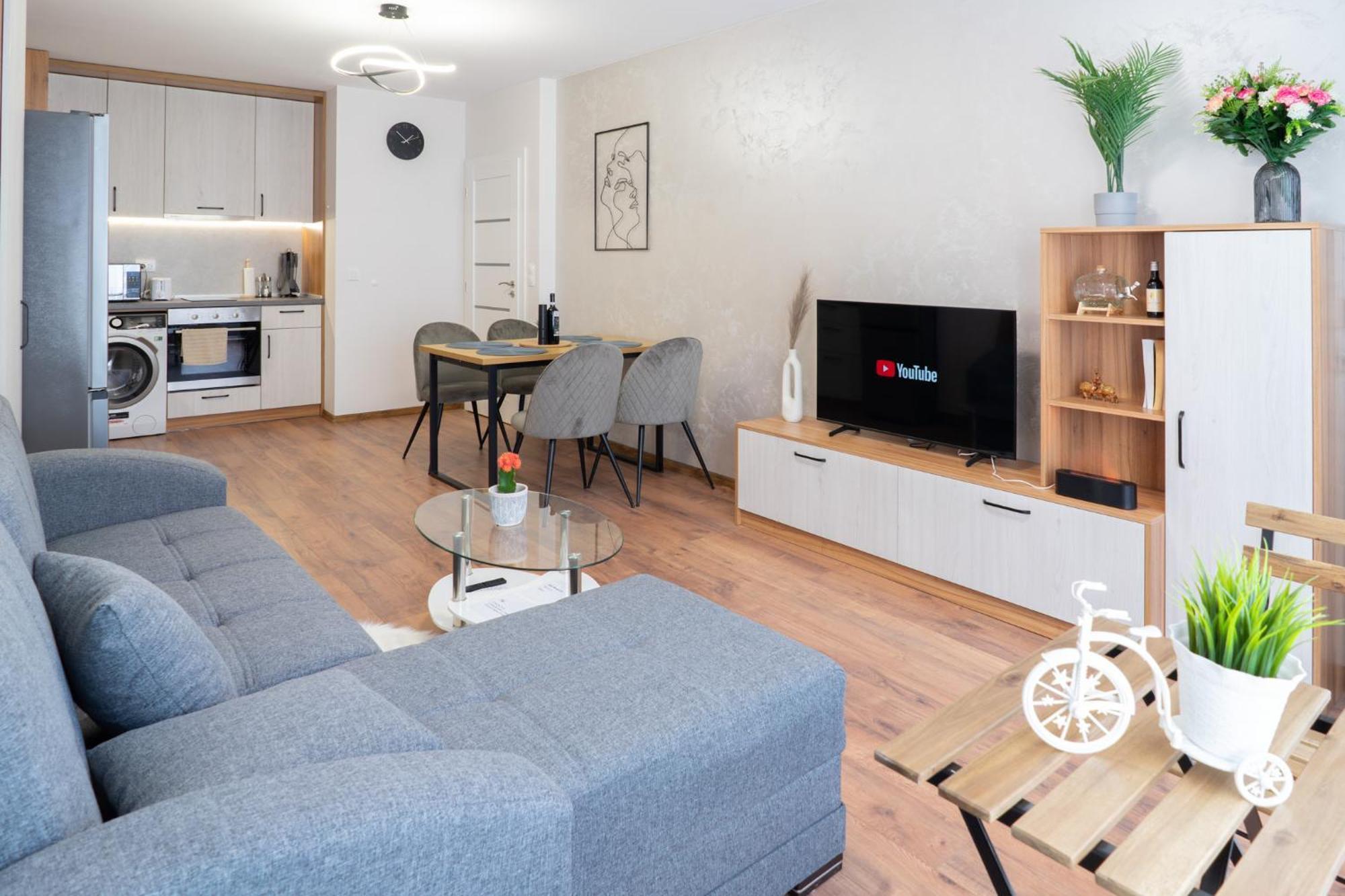 New Modern & Cozy Apartment With Free Private Parking And Ev Charging Station Warna Exterior foto